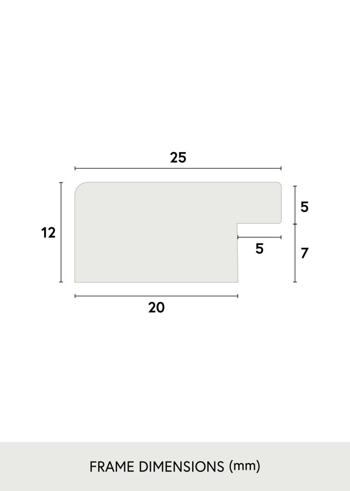 Artlink Rahmen Trendline Wei 32,9x48,3 cm (A3+)